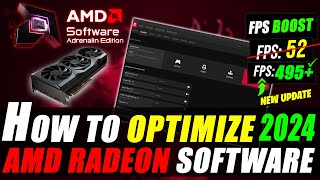 🔧 How to Optimize AMD Radeon Settings For GAMING amp Performance The Ultimate GUIDE 2024 Adrenaline ✅ [upl. by Plate]