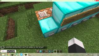 How to enchant with command blocksMinecraft 152 [upl. by Aerol]