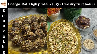 Energy Balls no sugarHealthy Energy Balls by eman cooking [upl. by Kimmi183]