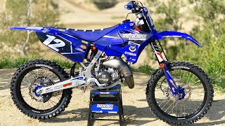 Ryan Villopoto Yamaha YZ125 Two Stroke Replica  Motocross Action Magazine [upl. by Morty]