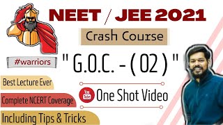 crash course neet।jeemain।2021।General Organic Chemistry Part 2 ।tricks [upl. by Anelah219]