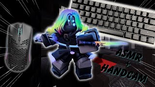 Roblox Bedwars PRISMATIC EVELYNN PRO Gameplay AMSRHANDCAM [upl. by Itsa]