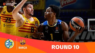 Maccabi Playtika Tel AvivFC Barcelona  Round 10 Highlights  202324 Turkish Airlines EuroLeague [upl. by Judye]