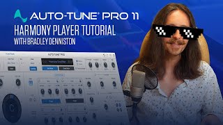 AutoTune Pro 11  Harmony Player Tutorial with Bradley Denniston [upl. by Leber606]