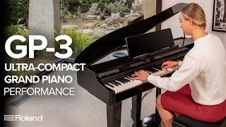 Roland GP3 UltraCompact Grand Piano Performance [upl. by Hooge]