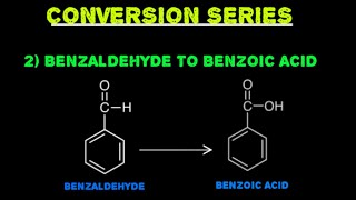 Organic Chemistry  Conversion  Benzaldehyde To Benzoic Acid [upl. by Jansen]