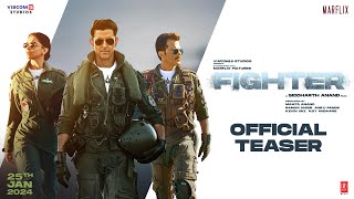 FIGHTER Teaser Hrithik Roshan  Deepika Padukone  Anil Kapoor  Siddharth Anand  25th Jan 2024 [upl. by Atrim300]