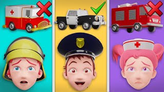 Where Is Police Siren  Best Kids Songs and Nursery Rhymes [upl. by Trab]