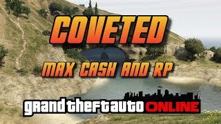 GTA Online  Rare Mission  Coveted  Max Cash and RP [upl. by Leahcimsemaj433]