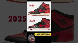 2025 AIR JORDAN 1 85 BRED FIRST LOOKS KINDA UNDERWHELMING sneakers 2eazyofficial nike airjordan1 [upl. by Landau]