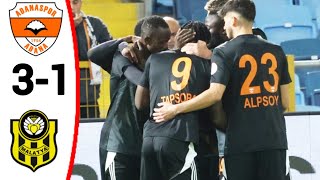 Adanaspor vs Yeni Malatyaspor 31 All Goals and Extended Highlights [upl. by Arinaid]