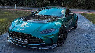 Aston Martin Vantage V12 ROADSTER 1249 REVIEW  POV [upl. by Vatsug]