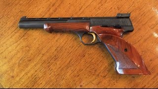 Browning Medalist 22 caliber target pistol [upl. by Bihas314]