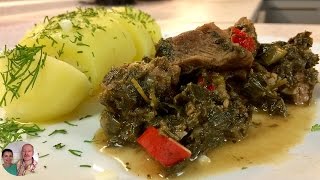 Обалденно Вкусная Говядина с Травами Говядина погрузински Чакапули [upl. by Bach]