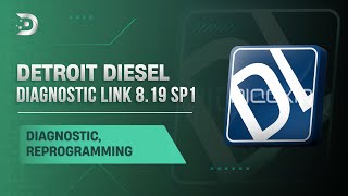 DETROIT DIESEL DIAGNOSTIC LINK 819 SP1  ACTIVATION 👨‍💻 [upl. by Bore]