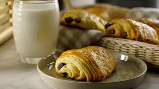 Chocolatines  Croissant de chocolate [upl. by Seaddon]