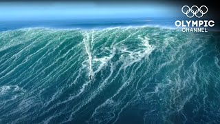 Are these the largest Waves ever surfed  Nazare 2020 The Beast Awakens [upl. by Wavell]