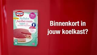 Dr Oetker No Bake Aardbeiroomtaart [upl. by Pine]