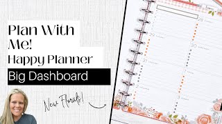 Plan With Me  BIG Happy Planner Dashboard Layout  August 28 2023 [upl. by Sinai]