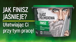 Dv21 Finisz Gładź polimerowa SMART  jaśnieje ułatwiając Ci pracę [upl. by Etezzil]