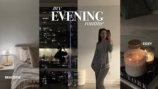 NIGHT ROUTINE 2024 my realistic 5 to 9pm evening cozy aesthetic self care [upl. by Monahan]