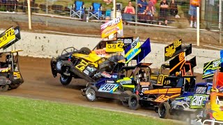 Huntly Speedway  Opening Night Superstocks  91124 [upl. by Einahpetse971]