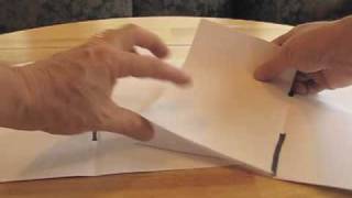 How to make a book by folding and cutting [upl. by Refinnej]