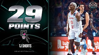 TJ Shorts on fire 🔥  29 PTS  3 AST  Final  Basketball Champions League 202223 [upl. by Petuu123]