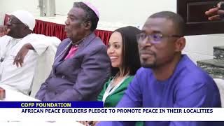 CARDINAL ONAIYEKAN FOUNDATION FOR PEACE FELLOWS PLEDGE TO PROMOTE PEACE IN THEIR LOCALITY [upl. by Salter]