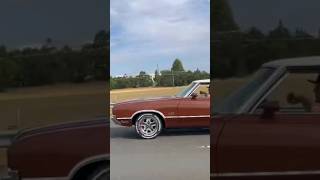 1971 LS Swapped 442 on the freeway 442 LSwap LSX musclecar speed [upl. by Oelgnaed]