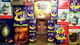 Mega Chocolate Easter Egg Haul [upl. by Eednak526]