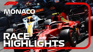 Race Highlights  2021 Monaco Grand Prix [upl. by Ecilegna417]