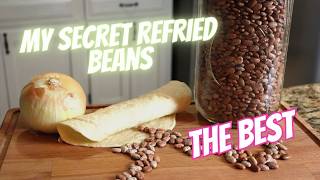 How to Make Cheap Refried Beans at Home Eating on a Dime [upl. by Anevad]