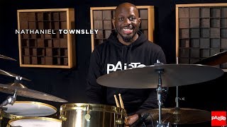 PAISTE CYMBALS  Nathaniel Townsley  Interview amp Studio Session [upl. by Verdha]