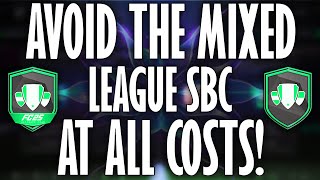 DONT MAKE THIS MISTAKE WITH LEAGUE SBCS IN FC25 [upl. by Kachine236]