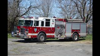 Minquas Fire Company of Newport Squad 23 Response Video [upl. by Zilef360]