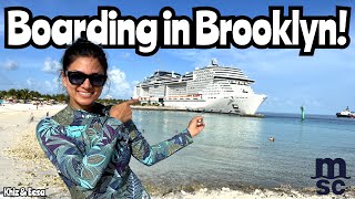 MSC Meraviglia  What to Expect on First Day New Yorks Hidden Cruise Port [upl. by Ledua]