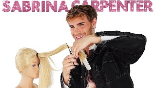 Brad Mondos Sabrina Carpenter Haircut How To [upl. by Petula299]