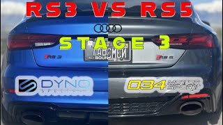 Stage 3 Audi Rs3 vs Rs5 [upl. by Isabelita]