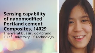 Sensing capability of nanomodified Portland cement Composites [upl. by Christis]