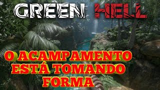 GREEN HELL GAMEPLAY PT BR XBOX SÉRIES O ACAMPAMENTO ESTÁ TOMANDO FORMA EP05 [upl. by Enelyaj]