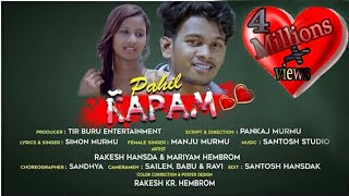 COLLEGE RE PAHIL NAPAMNEW SANTHALI VIDEO SONG RAKESH amp MARIYAMTIR BURU [upl. by Adaj154]