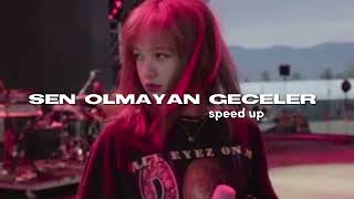 Sən olmayan gecələrspeed up [upl. by Tia]