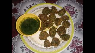 palak pakoda recipe crispy easy and quickcrispy crunchy pakora recipe [upl. by Otrebliw]