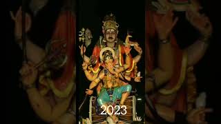 kalupura cha raja 2015 to 2024love ganpatibappamorya song vadodaraganpati [upl. by Ennahs]