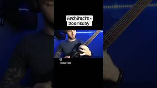 Architects  Doomsday architects doomsday guitar cover recomendation [upl. by Pilloff453]