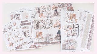 New Release  Cozy Planner Collection  Hobonichi Weeks Cousin Vertical Journaling Deco [upl. by Elleda948]