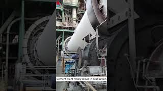 Cement plant rotary kiln is in production [upl. by Kippy]