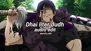 Dhai liter dudh  Pawan Pilania Sushila Nagar  audio edit  SPARKz EDITz [upl. by Dionne]