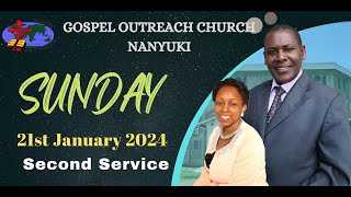 GOC Nanyuki II Sunday Service II 21 January 2024 [upl. by Fidelis900]